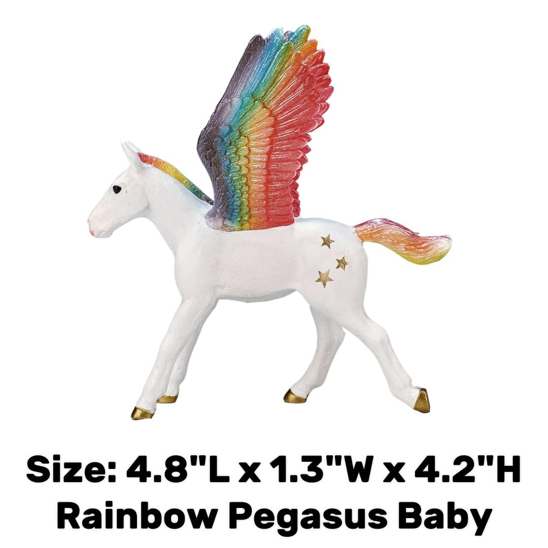 Rainbow Pegasus Baby - Mojo