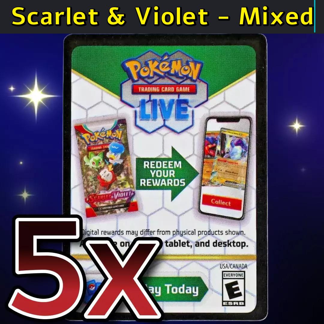 Pokemon TCG Live Online Codes - Surging Sparks, Stellar Crown, & More - 5 Codes