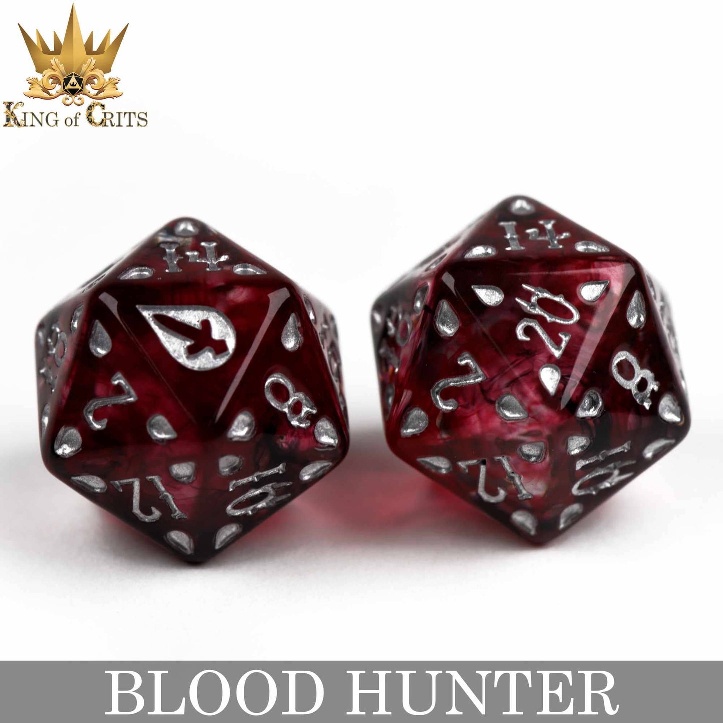 Dice Set - Blood Hunter - 11 Resin Dice