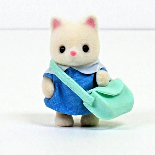 Sylvanian Families 18-BT Nursery Playmates Silk Cat Baby