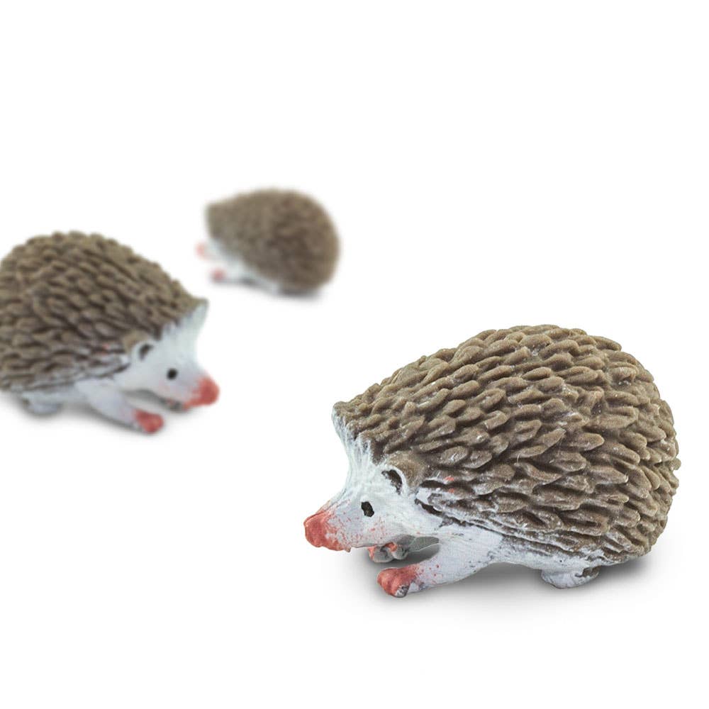 Hedgehog Good Luck Minis Figure - Hand Painted & Collectible Miniature Figurine - Safari Ltd