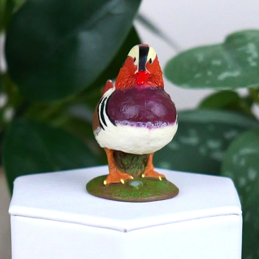 Mandarin Duck Figure - Hand Painted & Collectible Toy - Papo 51166