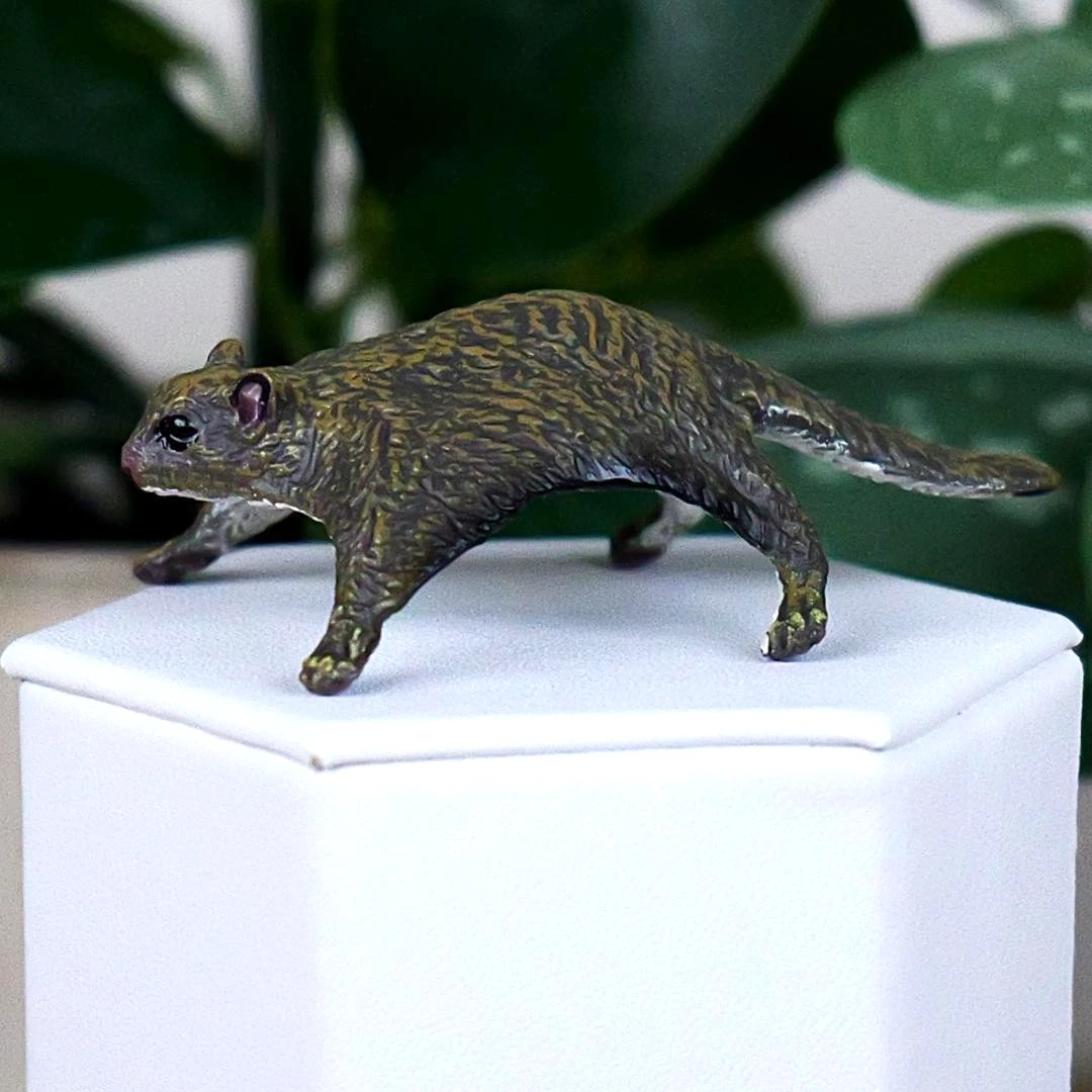 Flying Squirrel Wild Animal Figure - Hand Painted & Collectible Toy - Papo 50296