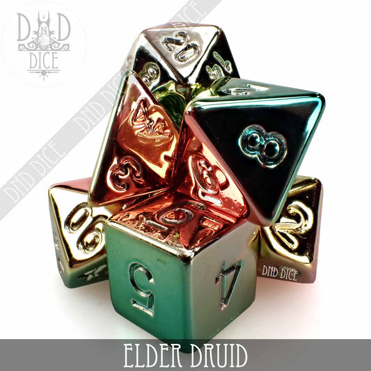 Dice Set - Elder Druid - 7 Acrylic Dice