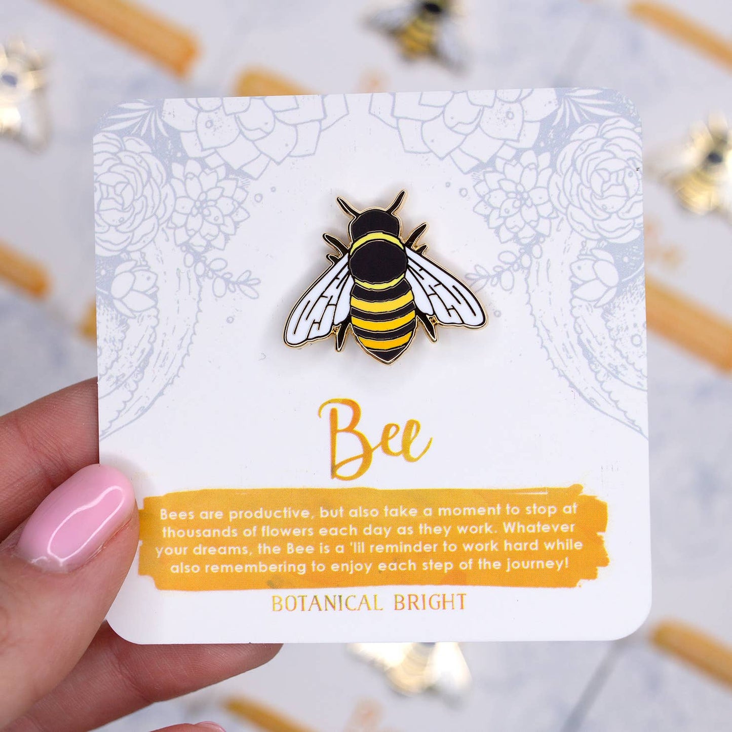 Bee Enamel Pin