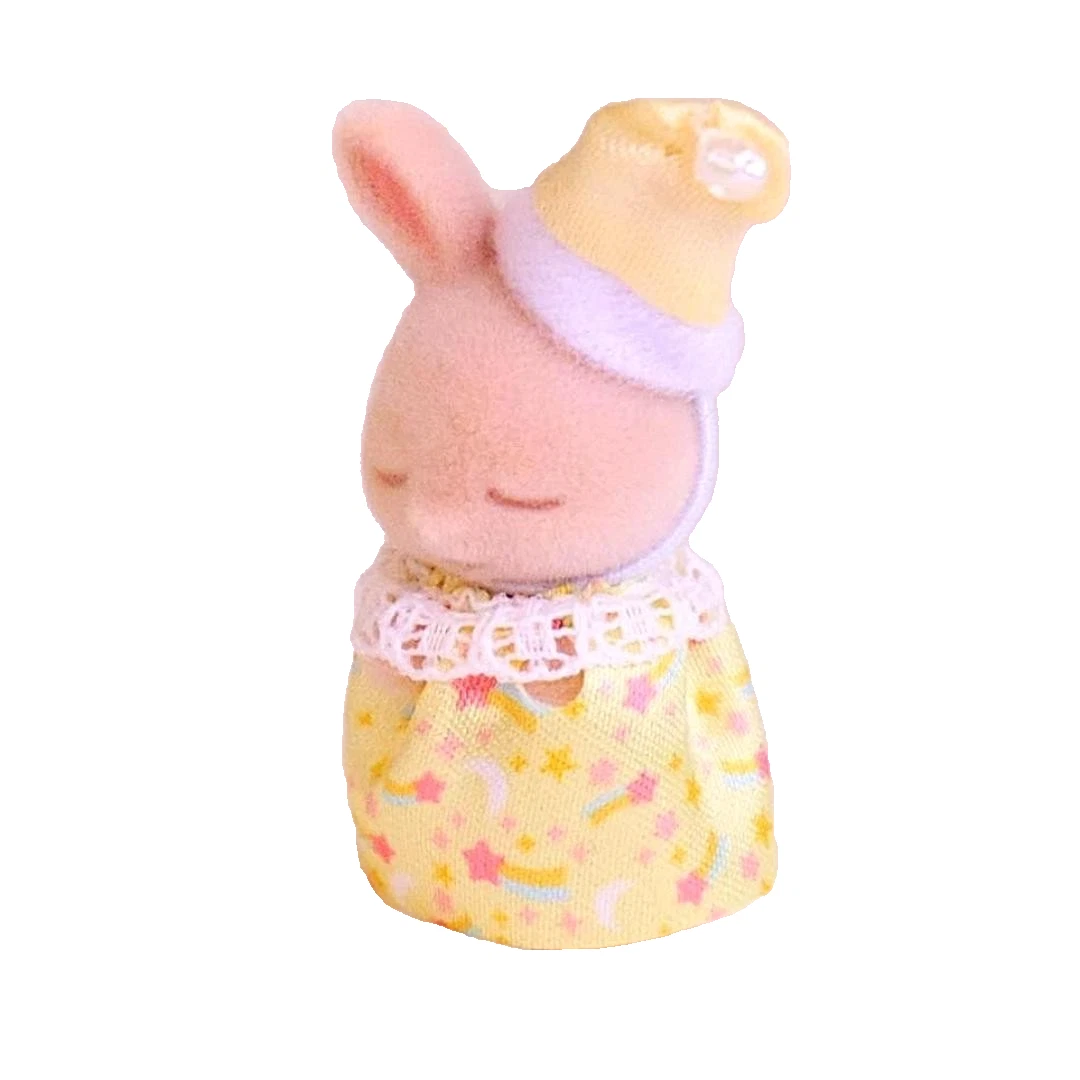 Calico Critters Milk Rabbit Baby - Miniature Animal Doll