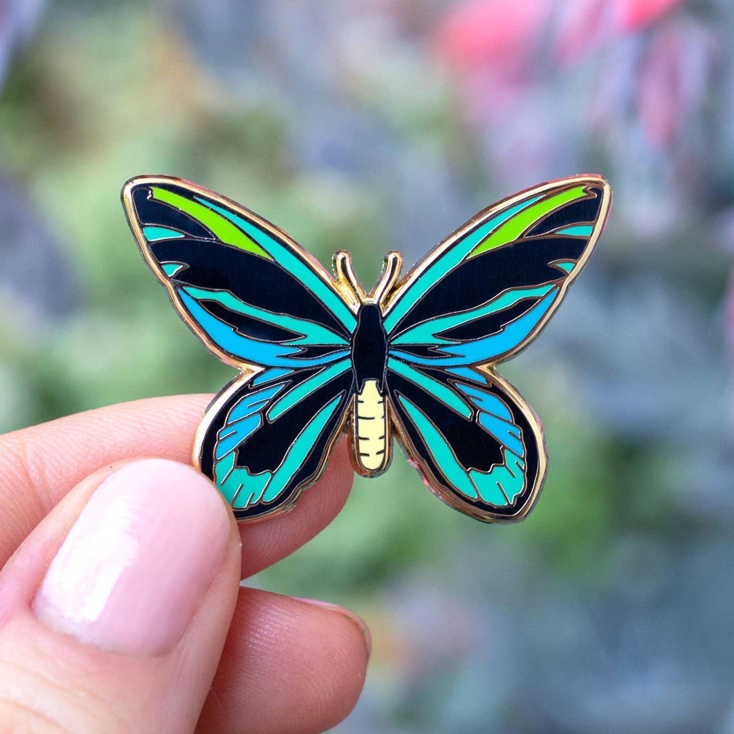 Birdwing Butterfly Enamel Pin