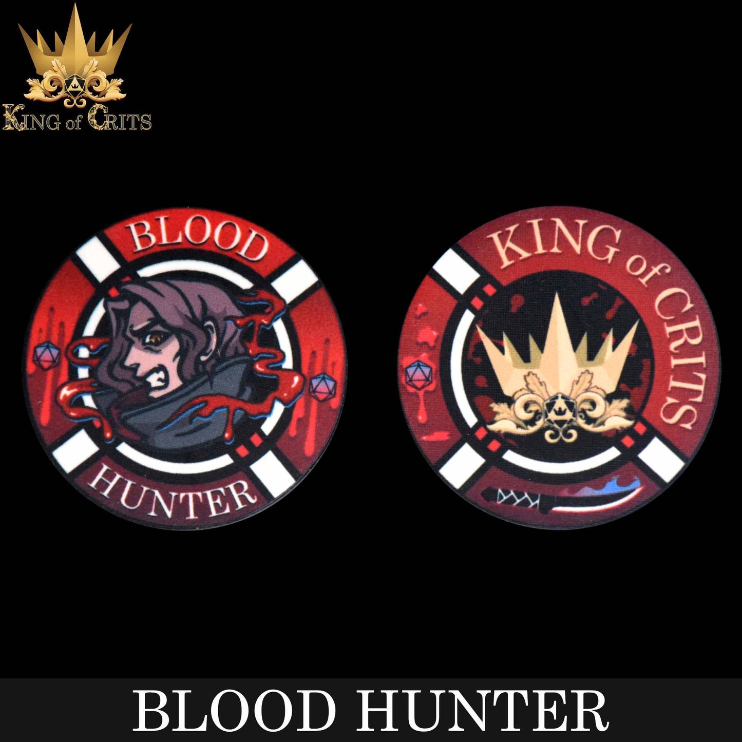 Dice Set - Blood Hunter - 11 Resin Dice