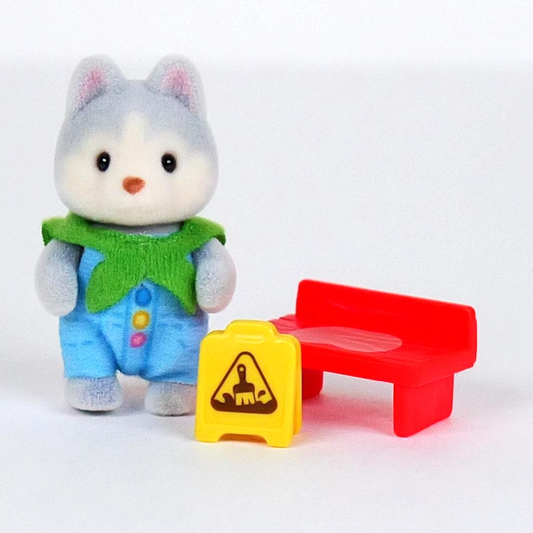 Sylvanian Families BB-13 Husky Dog Baby - Crafts Collection