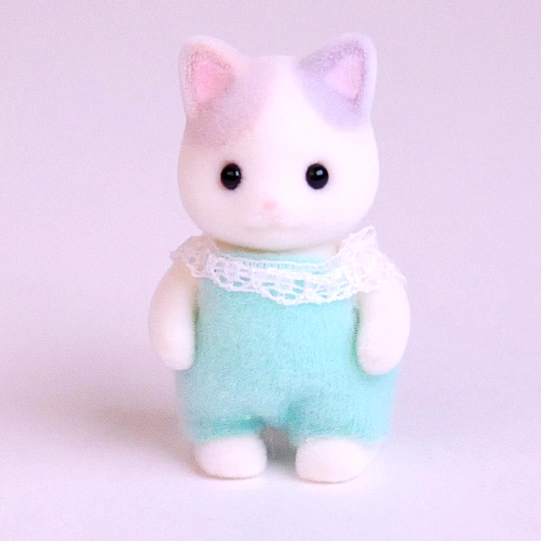 Calico Critters Latte Cat Baby - Miniature Animal Doll