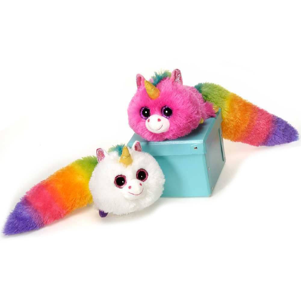 Unicorn Stuffed Animal - Rainbow Fantasy Beanbag Plush - Discontinued Fursians