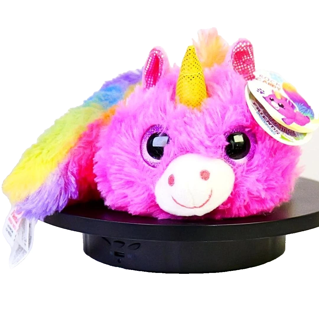 Unicorn Stuffed Animal - Rainbow Fantasy Beanbag Plush - Discontinued Fursians