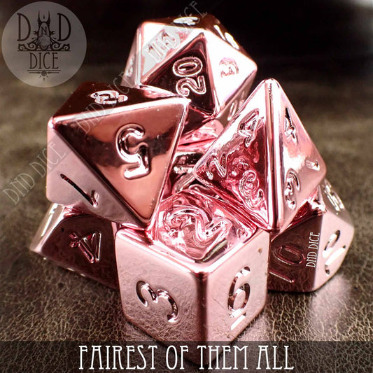 Dice Set - Fairest of Them All - 7 Acrylic Dice