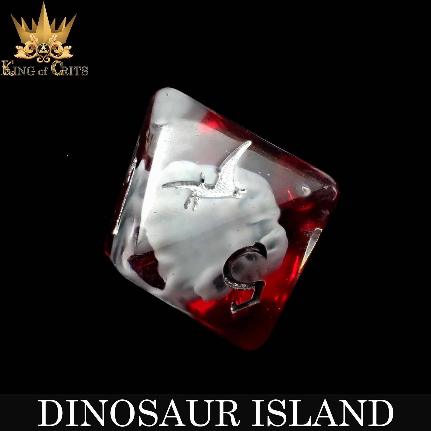 Dice Set - Dinosaur Island - 11 Resin Dice