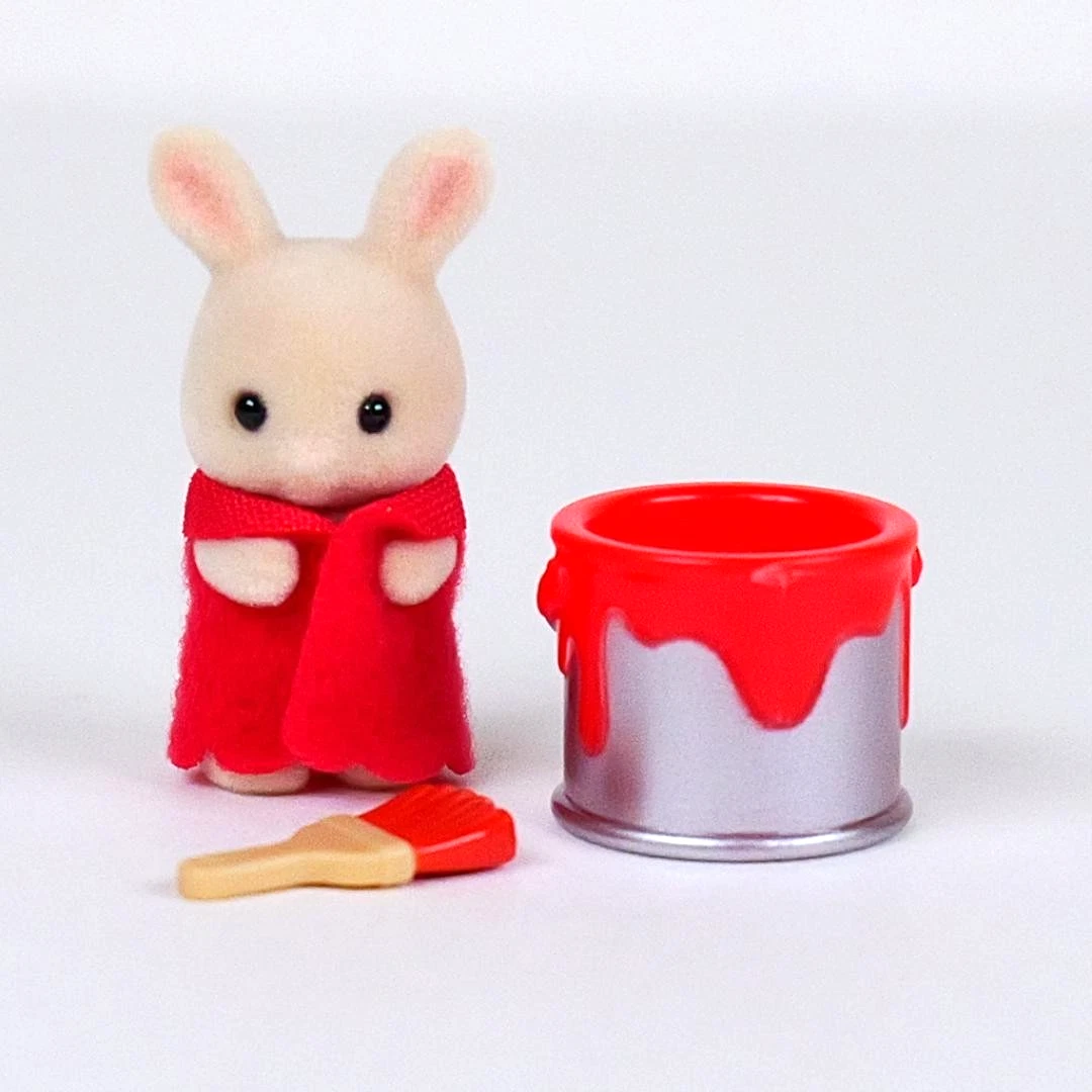 Sylvanian Families BB-13 Milk Rabbit Baby - Crafts Series