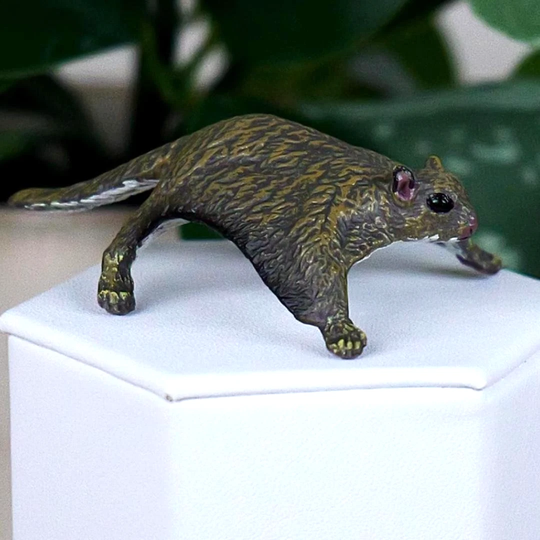 Flying Squirrel Wild Animal Figure - Hand Painted & Collectible Toy - Papo 50296