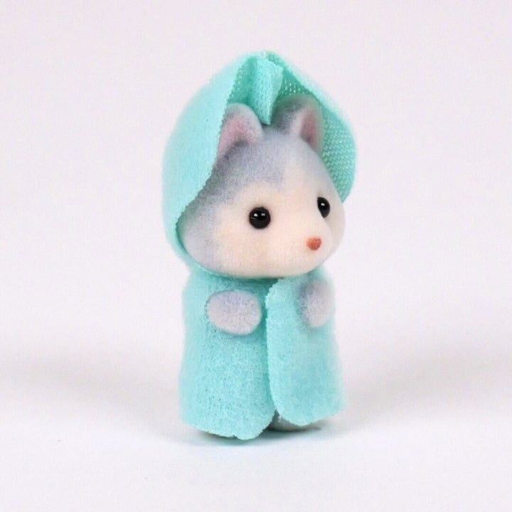 Calico Critters Husky Girl Triplet Baby - Please Read
