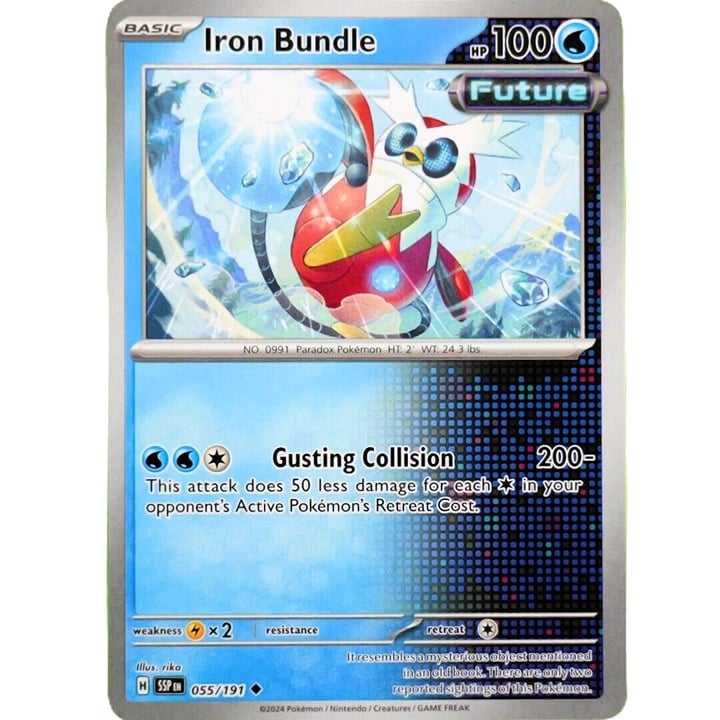 Iron Bundle - Uncommon - Pokemon TCG Surging Sparks #055/191