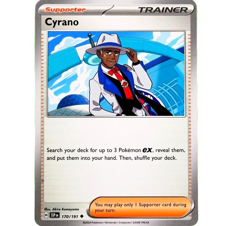 Cyrano - Uncommon - Pokemon TCG Surging Sparks #170/191
