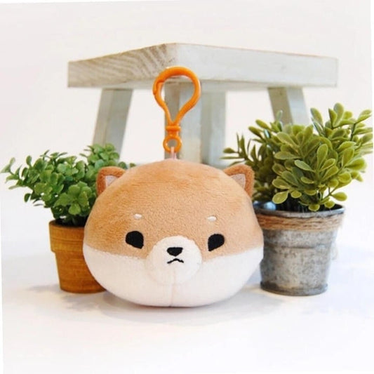 Shiba Inu Keychain - Plush - Stuffed Animal