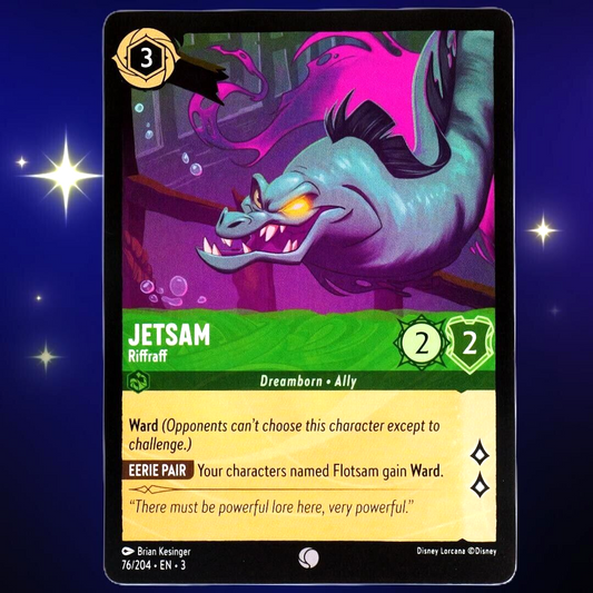 Jetsam Riffraff - Common - Disney Lorcana TCG Into the Inklands #76/204