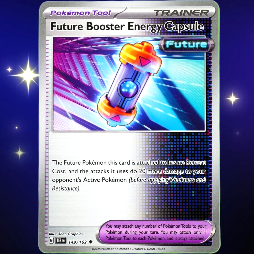 Future Booster Energy Capsule - Uncommon - Pokemon TCG Temporal Forces #149/162