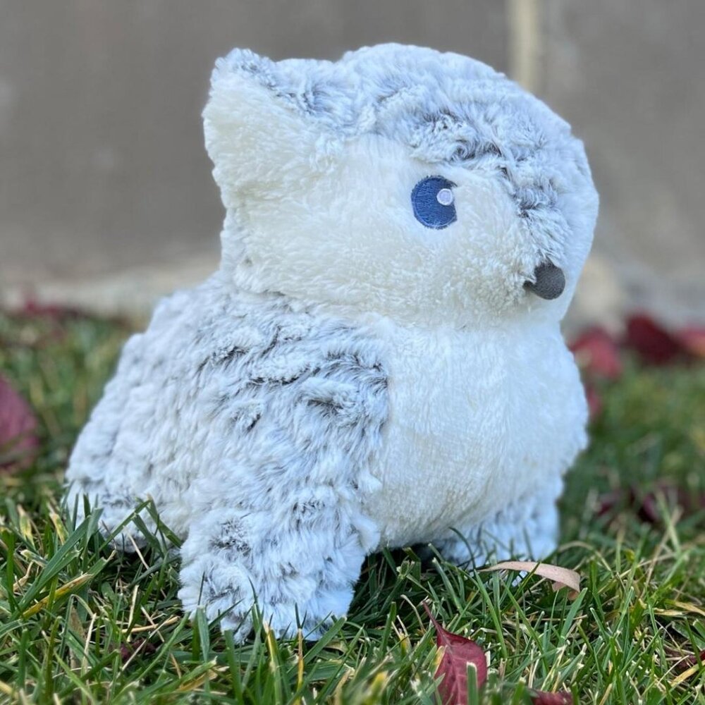 Owlbear Plush - Mythical Creature - Luxury Stuffed Animal - Snowy