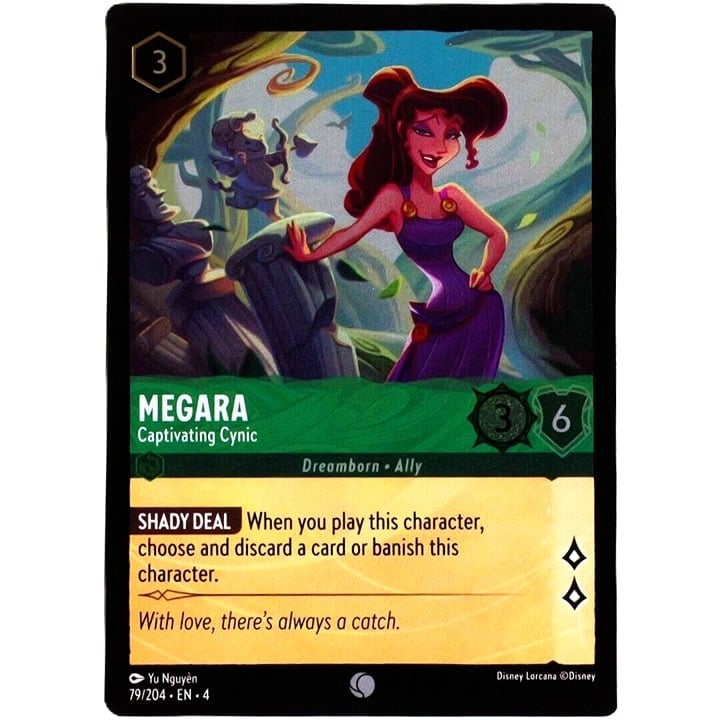 (Foil) Megara Captivating Cynic - Disney Lorcana TCG Ursula's Return #79/204