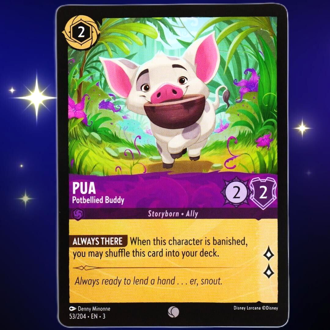 Pua Potbellied Buddy - Common - Disney Lorcana Into the Inklands #53/204