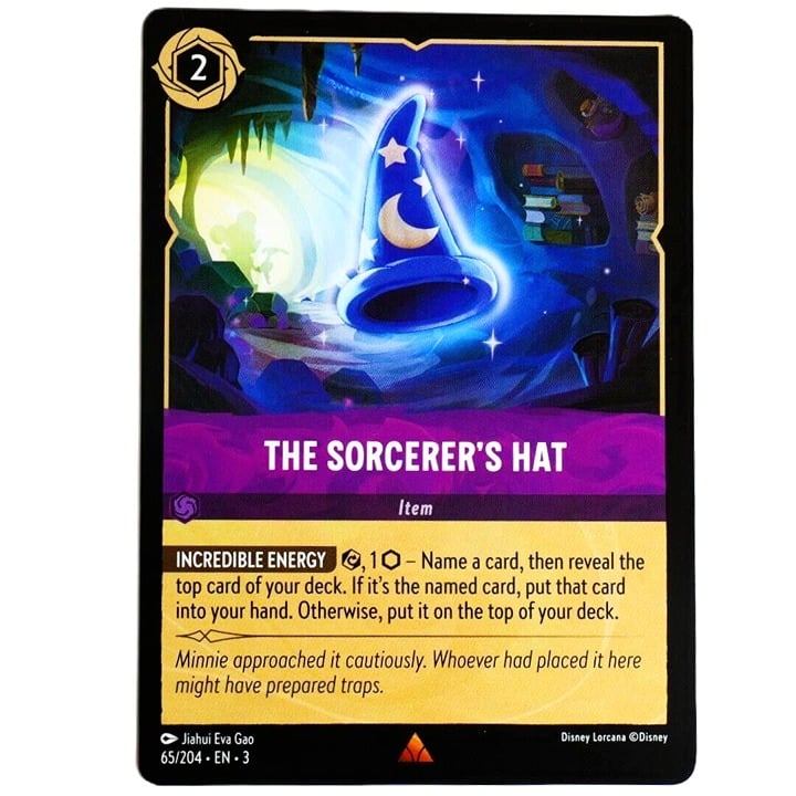 The Sorcerer's Hat - Rare - Disney Lorcana TCG Into the Inklands #65/204