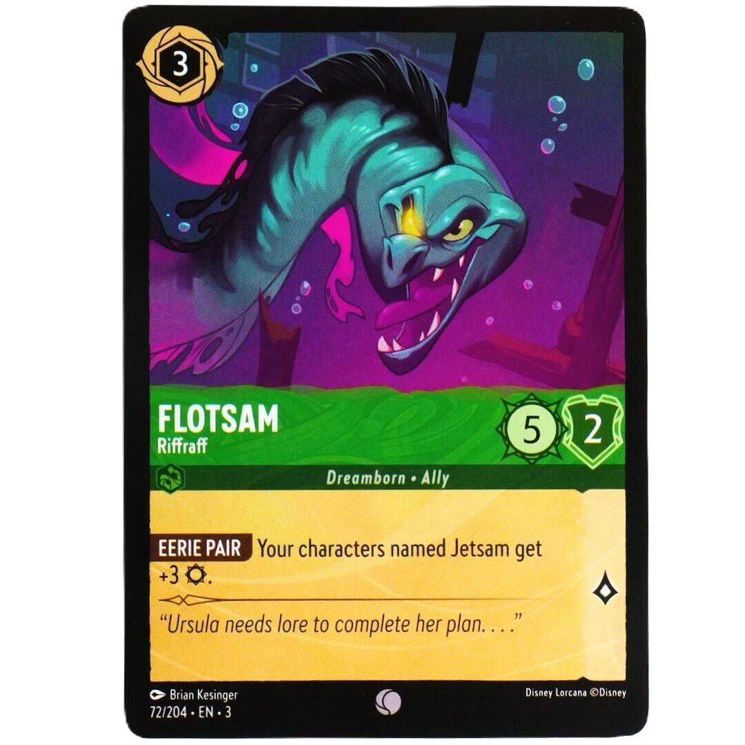 4x Flotsam Riffraff - Common - Disney Lorcana TCG Into the Inklands #72/204