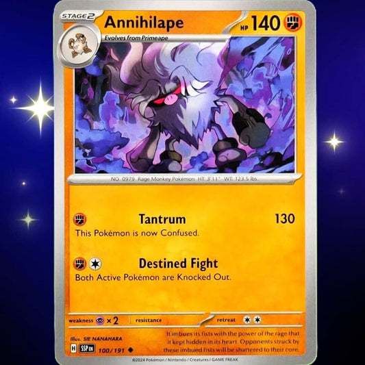 Annihilape - Uncommon - Pokemon TCG Surging Sparks #100/191