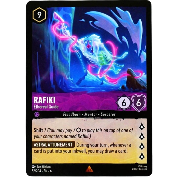 Rafiki Ethereal Guide - Rare - Disney Lorcana TCG Azurite Sea #52/204