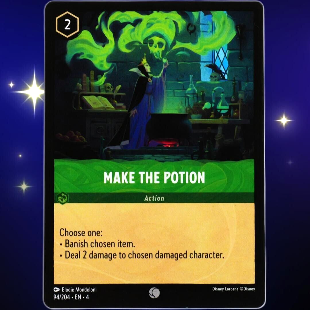 Make the Potion - Common - Disney Lorcana TCG Ursula's Return #94/204