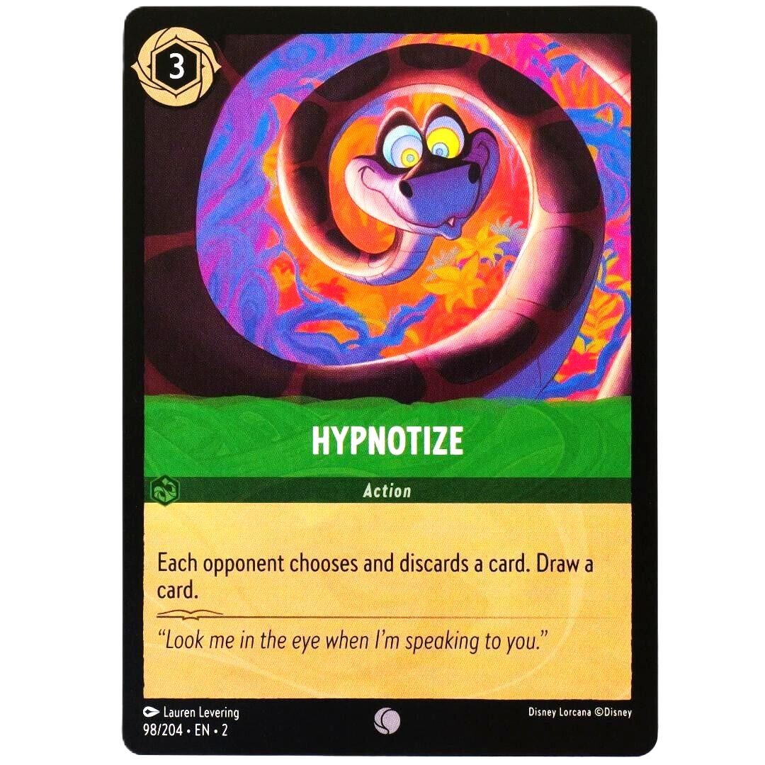 Hypnotize Item Card - Common - Disney Lorcana TCG Rise of the Floodborn #98/204