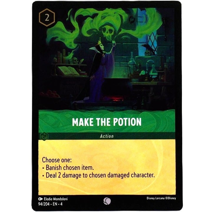 (Foil) Make The Potion - Common - Disney Lorcana TCG Ursula's Return #94/204