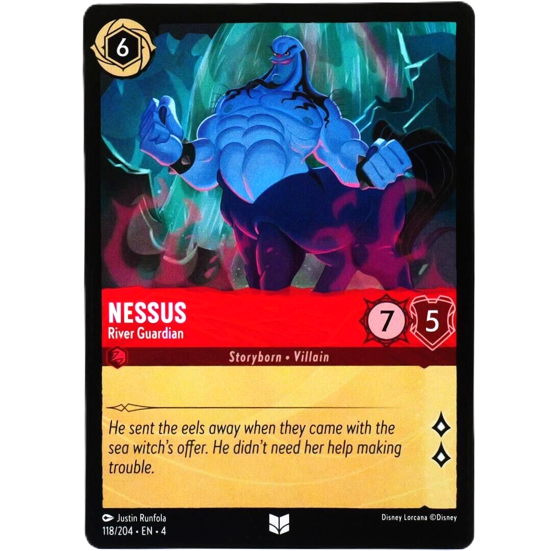 Nessus River Guardian - Uncommon - Disney Lorcana TCG Ursula's Return #118/204