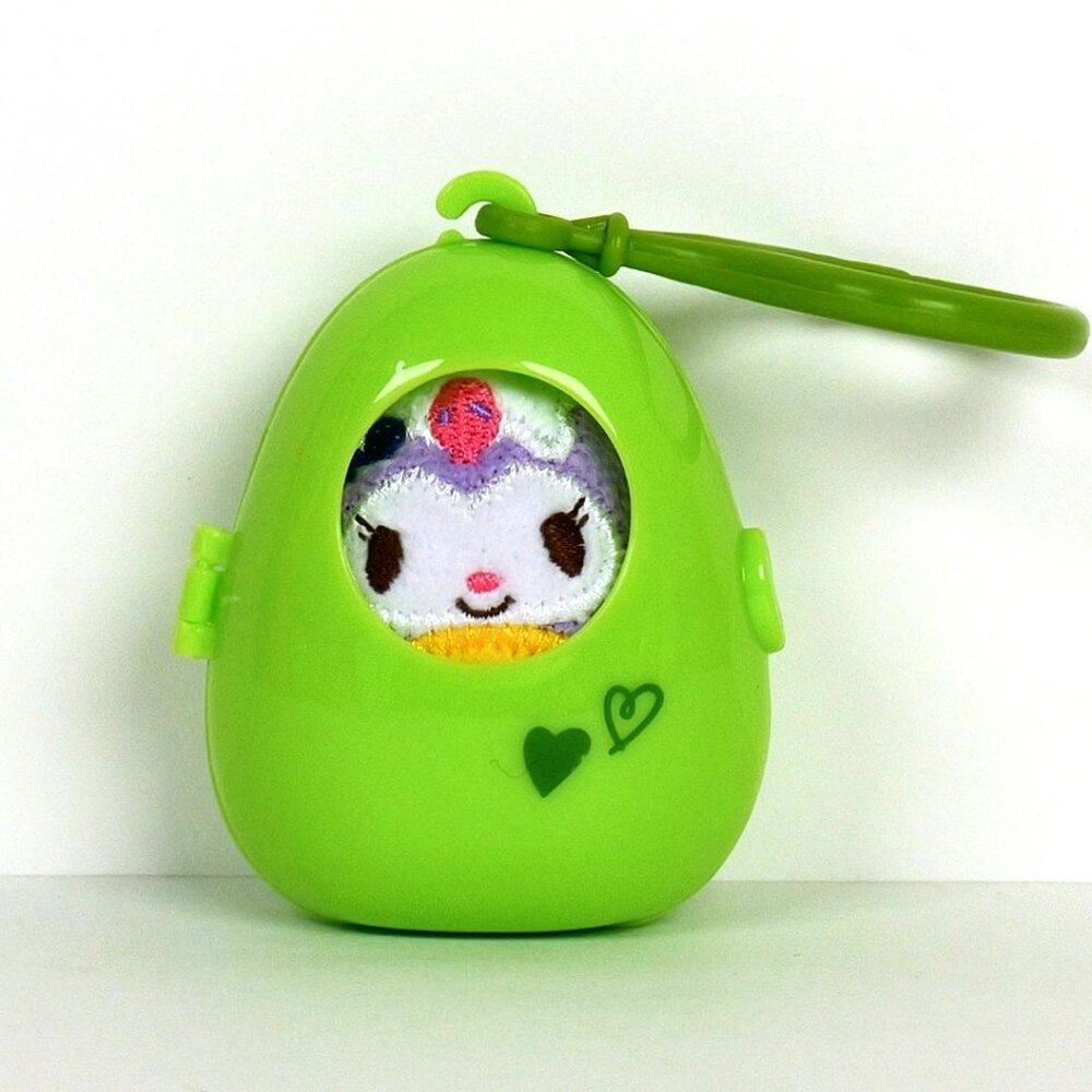 Hello Kitty and Friends Cutie Beans Series 3 - Kuromi with Green Clip Case - Like New