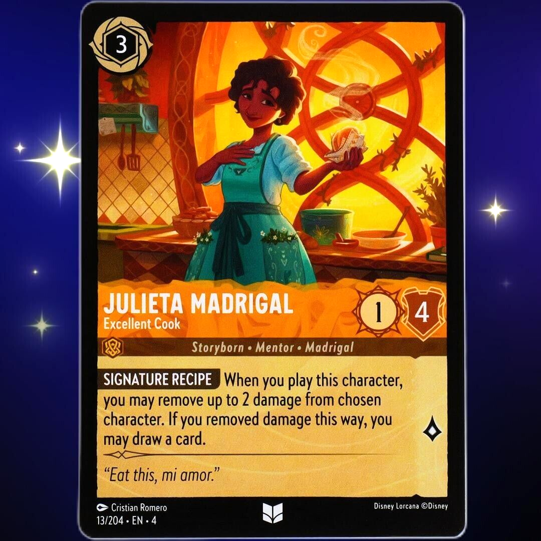Julieta Madrigal Excellent Cook - Disney Lorcana TCG Ursula's Return #13/204