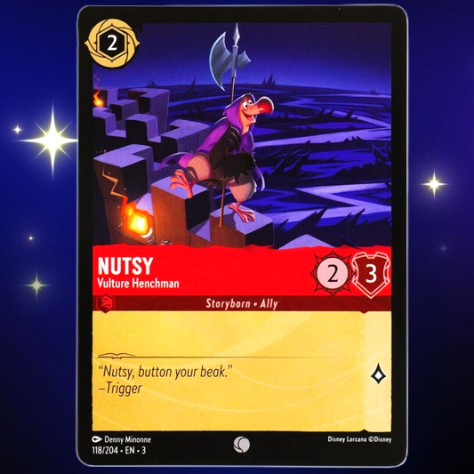 Nutsy Vulture Henchman - Common - Disney Lorcana TCG Into the Inklands #118/204