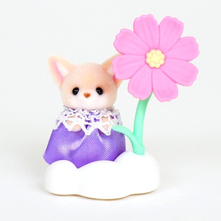 Calico Critters Sylvanian Families Fennec Fox Baby - Blooming Baby Friends