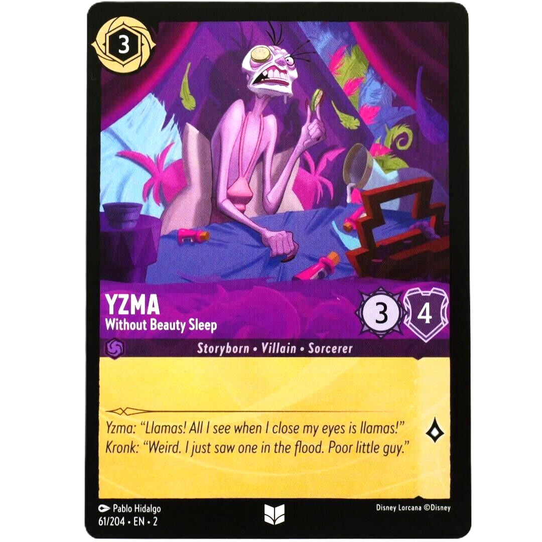 Yzma Without Beauty Sleep - Disney Lorcana TCG Rise of the Floodborn #61/204