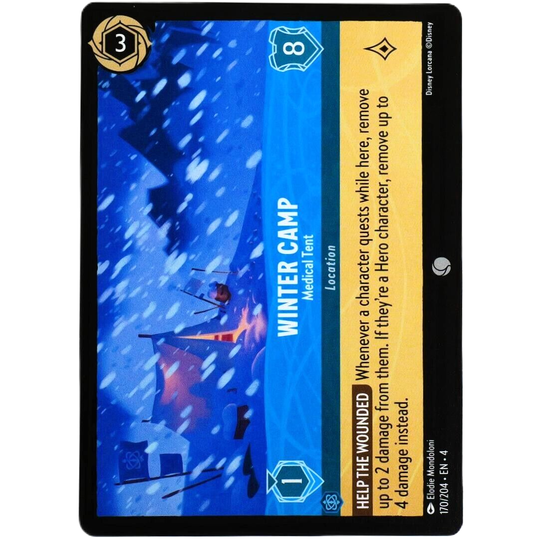 Winter Camp Medical Tent - Common - Disney Lorcana TCG Ursula's Return #170/204