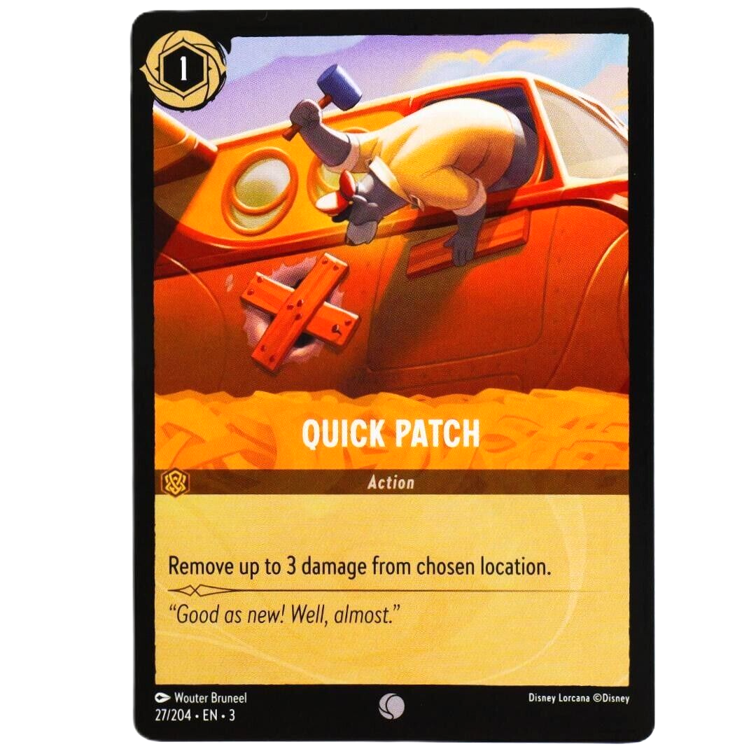Quick Patch - Common - Disney Lorcana TCG Into the Inklands #27/204