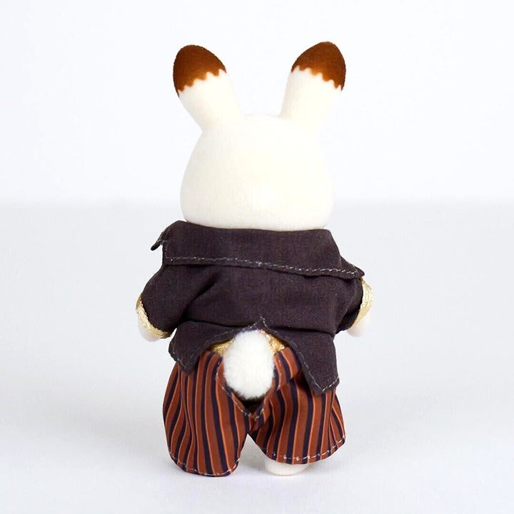 Sylvanian Families C-74 Chocolate Rabbit Father - Limited Edition