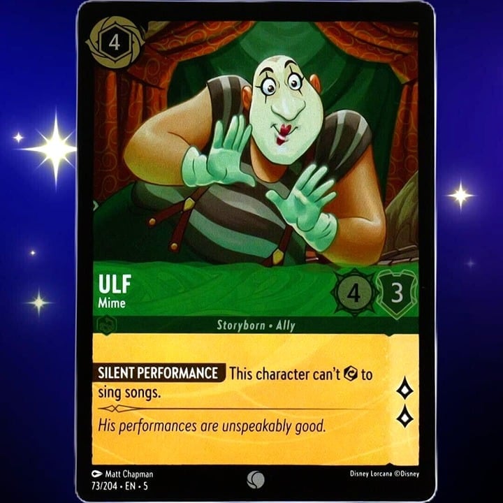 (Foil) Ulf Mime - Common - Disney Lorcana TCG Shimmering Skies #73/204