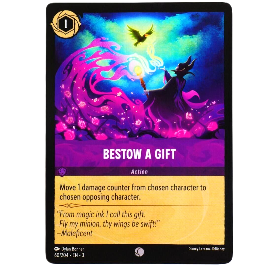 Bestow A Gift - Common - Disney Lorcana TCG Into the Inklands #60/204