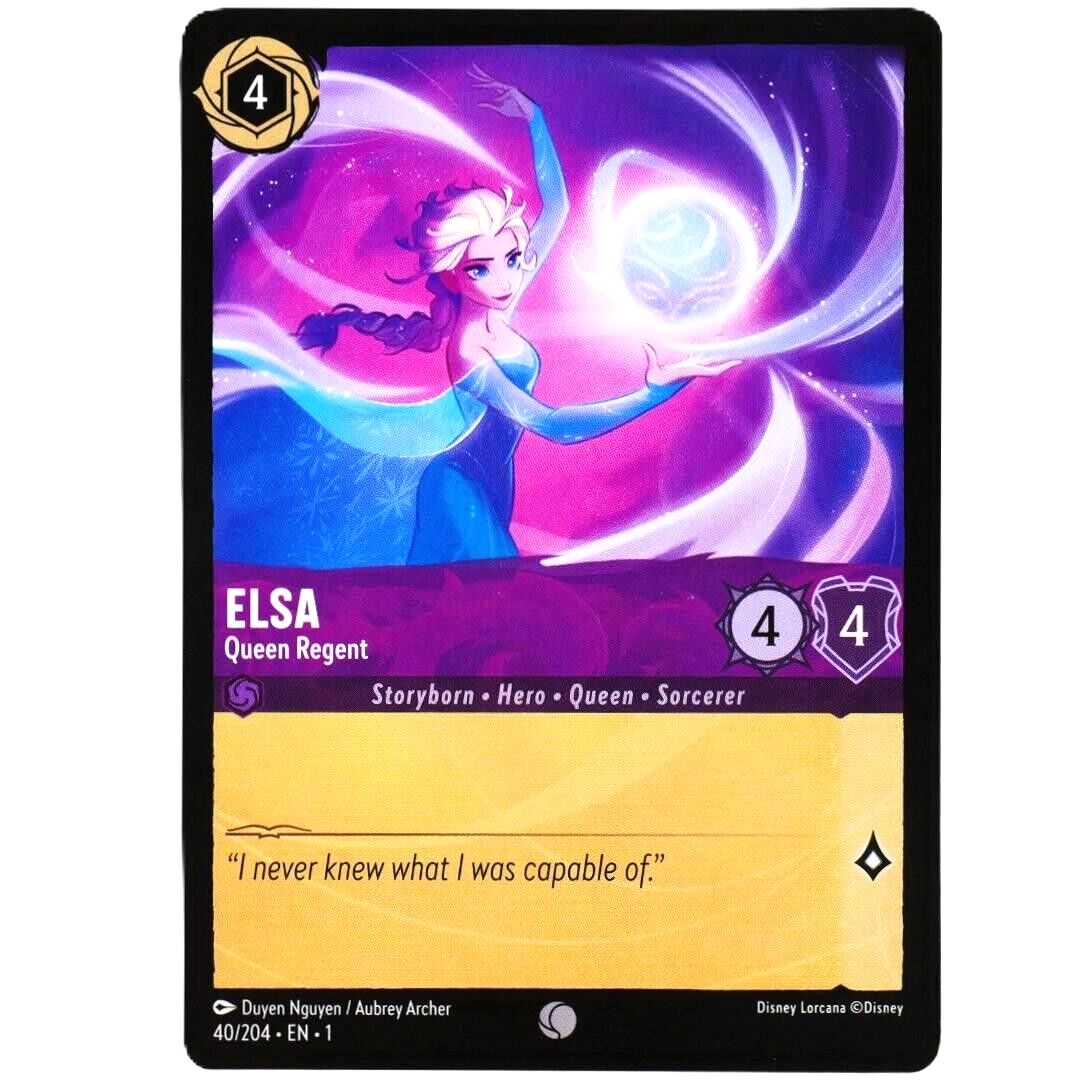 Elsa Queen Regent - Common - Disney Lorcana TCG The First Chapter #40/204