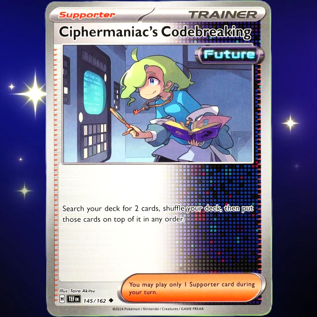 Ciphermaniac's Codebreaking - Uncommon - Pokemon TCG Temporal Forces #145/162