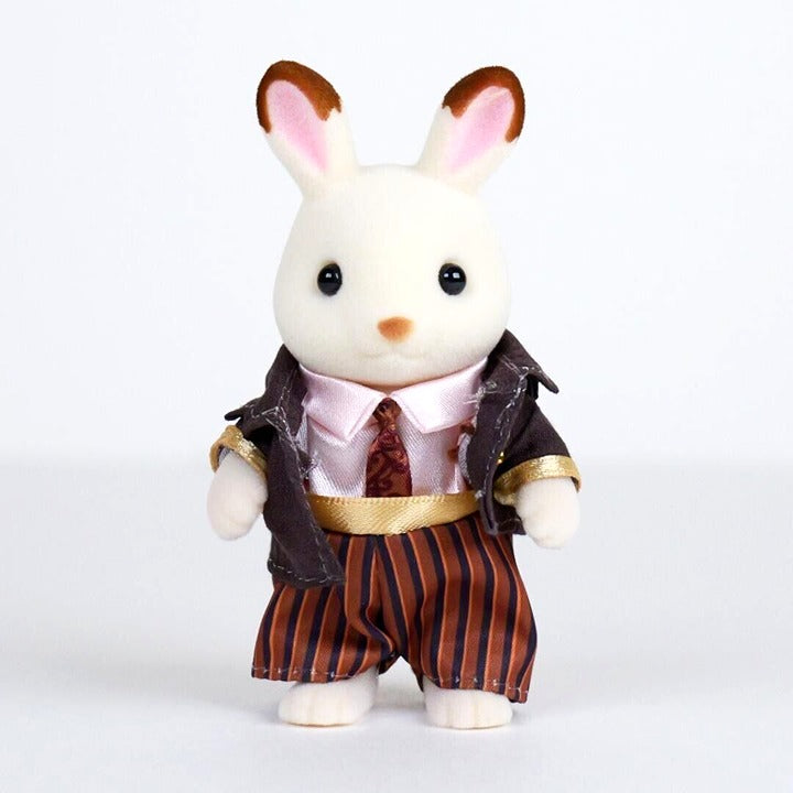 Sylvanian Families C-74 Chocolate Rabbit Father - Limited Edition